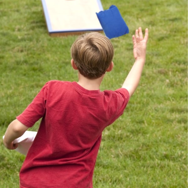 2 stk Mini Kid Kaste Sandsække Legetøj Cirkus Jonglering Bolde Hold Leg Legetøj Firkantede Sandsække