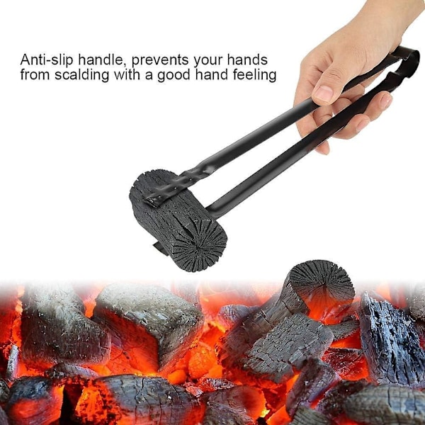Premium Metall BBQ Kulltang Varmebestandig Kulltang Multifunksjonell Kulltang Sklisikker Design Serveringstang
