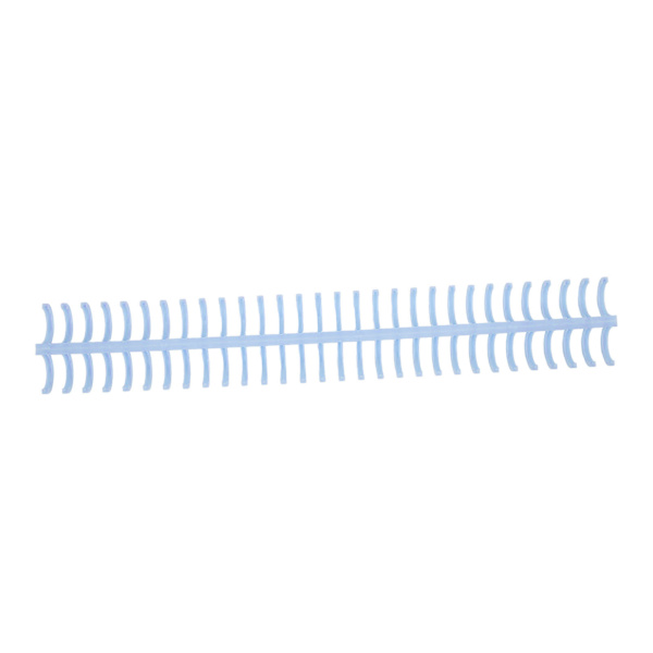 10 st spiralbindningsfjädrar 130 ark kapacitet ryggkam 30 hål 16 mm diameter set kit ljusblå