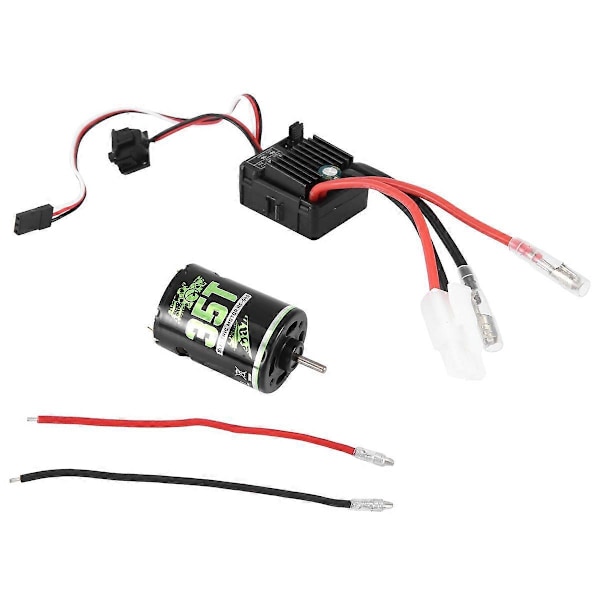 540 Harjamoottori 35T ja 1060 Harjallinen ESC 60A 2-3S RC 1/10 -autoon