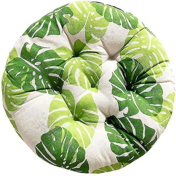 Rund stolsdyna för hemmakontor trädgård - Patio sittdyna för inomhus utomhus - 40*40cm