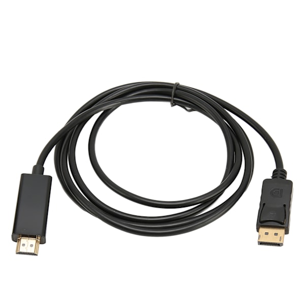 DP til High Definition Multimedia Interface-kabeladapter 4K-opløsning bærbar videoforbindelseslinje til kontor