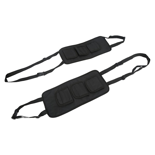 2 stk. Bilfiskesstangsholder Fastgørelsesrem Nylon Justerbar 3 stk. Kapacitet til transport