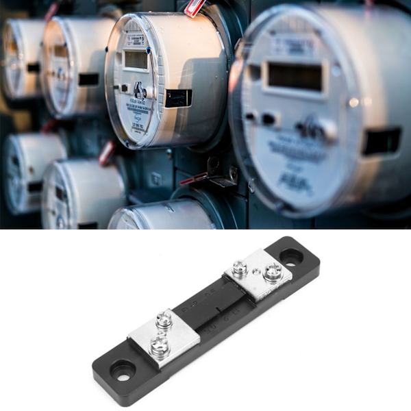 50A/100A strømforstærker-shuntmodstand 75mV FL-2 til digital amperemeter analog måler(50A)