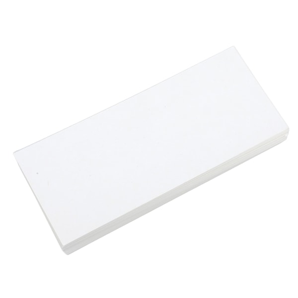 100 stk hvit papp flerbruks tykke lette DIY pappark for maling av menyer