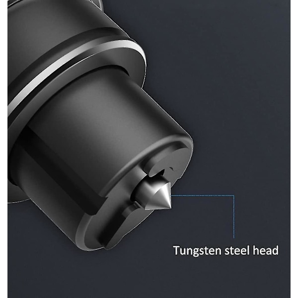 2-pack Multifunktionell Säkerhetshammare Glasbrytare Bil Nödhammare Silver