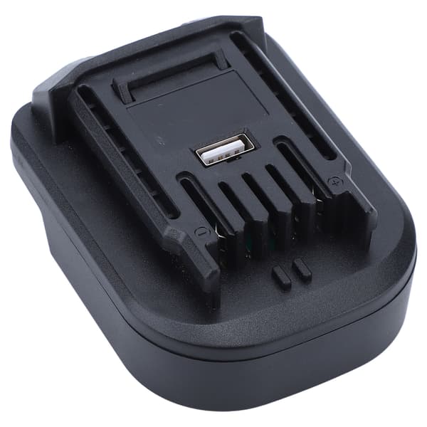 Batteriadapterkonverter ABS elektrisk tilbehør til Worx 20V 4 PIN til 5 PIN med USB