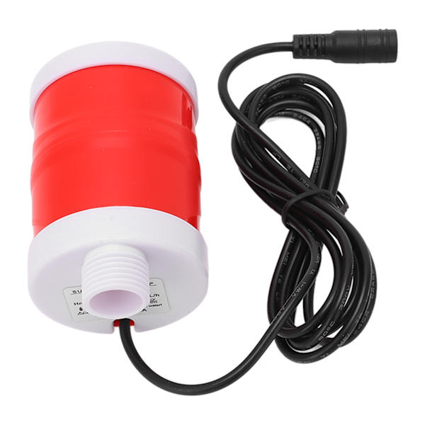 Nedsenkbar pumpe 6m utløpsløft DC børsteløs motor 12V 20W 700L/t Lavt støy for hjemmet