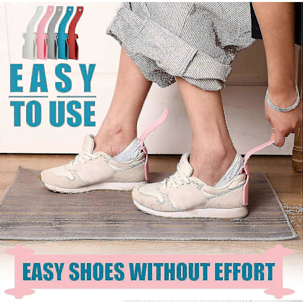 Lazy Shoe Helper - 10 Stk. Sko Løftehjælper - Let At Tage På Let At Tage Af Rejsesko