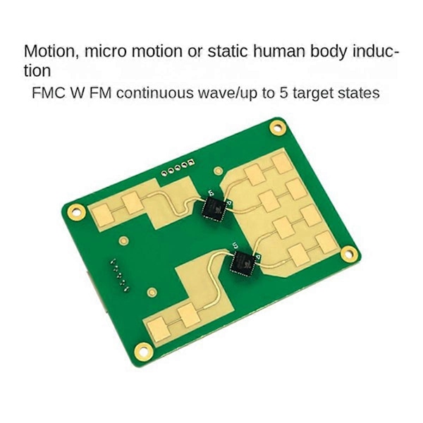 24G 2T4R LD2461 Sensor til Registrering af Menneskelig Tilstedeværelse og Afstand, Bevægelsesmodul