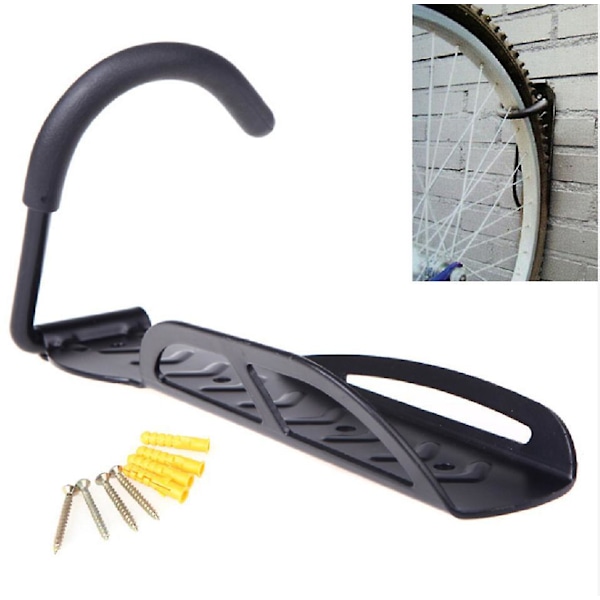 Wall Mounted Bicycle Holder Storage Rack - 1 Piece