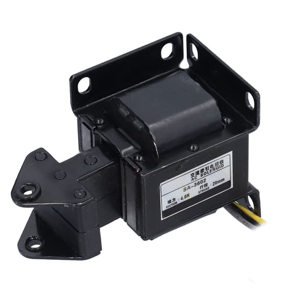 BERM AC Solenoid Elektromagnet Trekk Push Pull Elektrisk Magnet AC220V SA‑3602