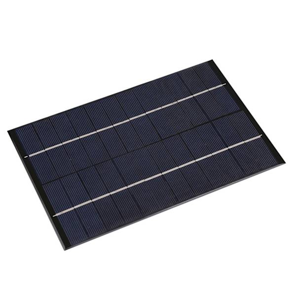 4.2W 12V Mini Bærbar Polysilicium Solpanel DIY Strømmodul Batterioplader