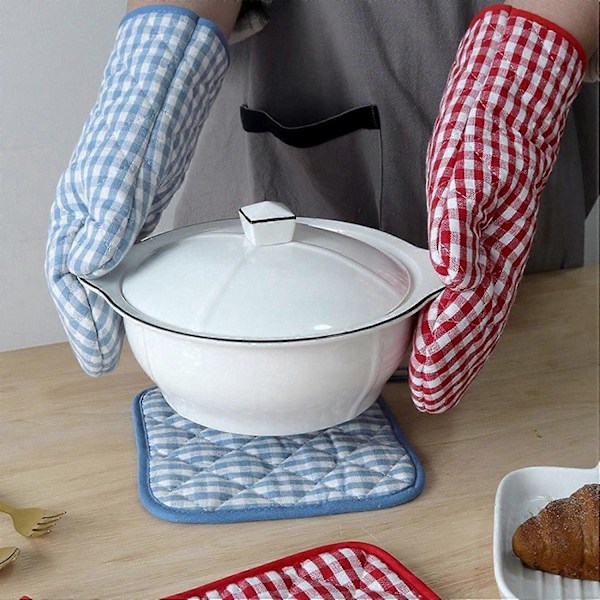 Chef Pinch Glove 4-pack Skållningsskyddshandskar Barn Kökshandskar Isolering Förtjockad Ugn