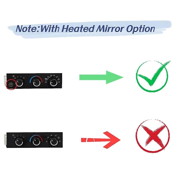 For Express AC Varmeapparat Klimakontrollmodul