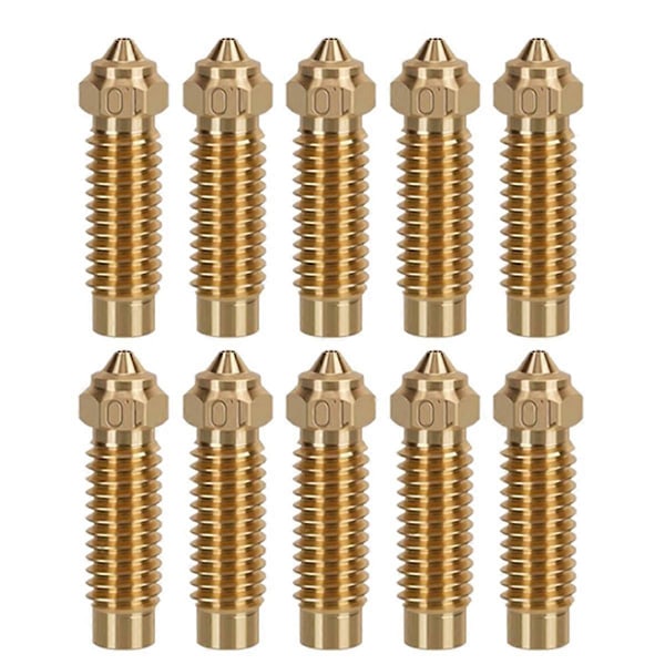 Mässingsmunstycke 1.0mm högtemperaturmunstycke för Neptune 4Plus/4Max