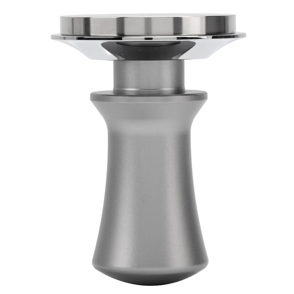 Kaffetamper Kaffepulverpressehammer Rustfrit Stål Konstant Tryk til Kaffetilbehør Sølv 58mm