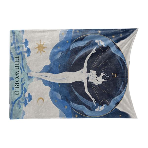 Sjov Tarot-kort Ultra Soft Couch Sofa Kast Tæpper Sengetæpper Tarot-kort Festlig Dekoration Tæpper 55,1 X 78,7in