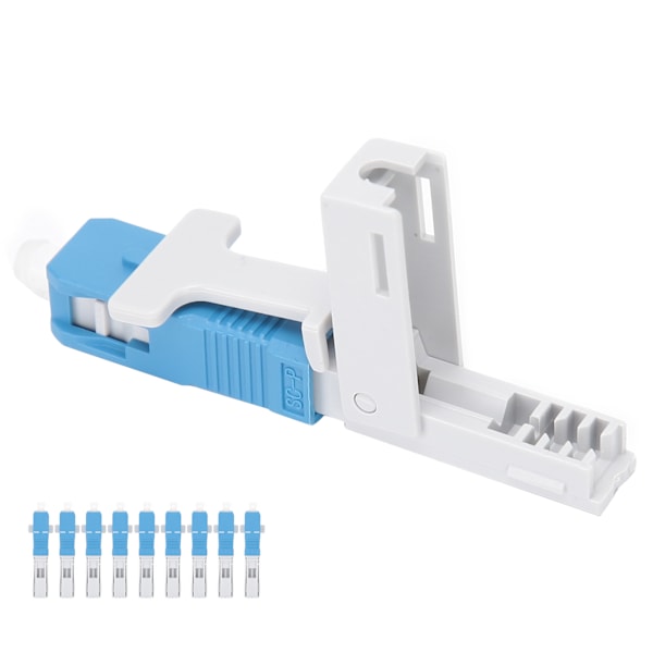 10 stk Fiberoptisk hurtigkobling Innebygd type SC/UPC Kald optisk rask tilkobling