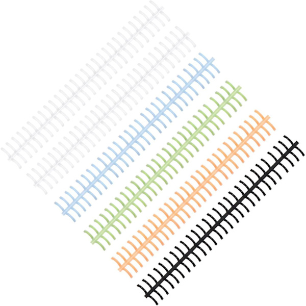 10mm Plastik Spiralbindende Spoler - 6stk