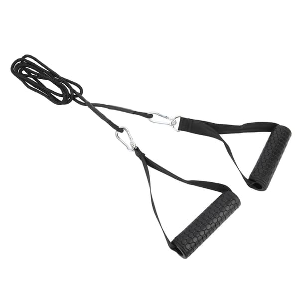DIY Tricep Press Down Trinseskive Kabelmaskin Tilbehørssystem Grephåndtak Triceps Tau for Treningsstudio