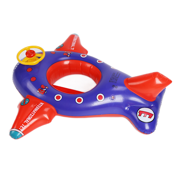 Flyvemaskine Baby Svømme Float Spædbarn Oppustelig Flyvemaskine Float Børn Svømme Float Båd