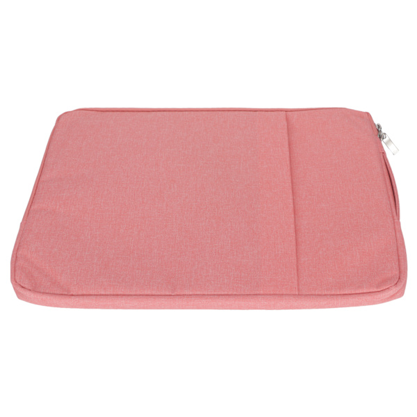 Laptopfodral 15,6 tum 39x29x2cm Dubbellager Design Polyester Case för bärbar dator för OS Laptop Pro för HP för DellPink