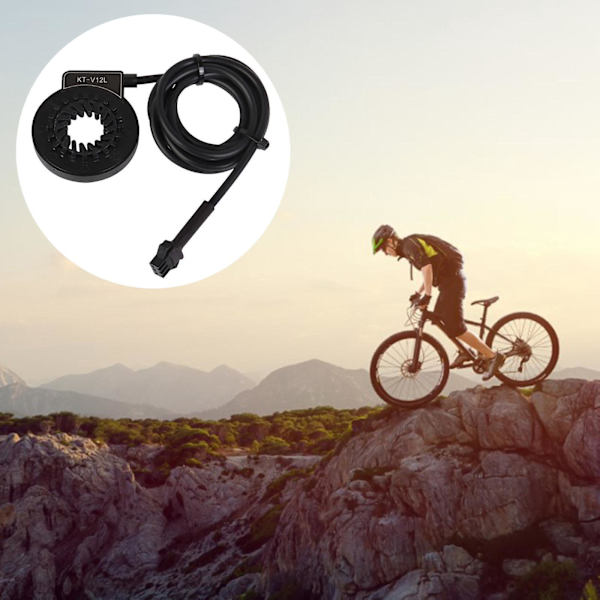 2 x E-cykel pedalsensor KT-V12 sensor SM/vandtæt stik SM-samling