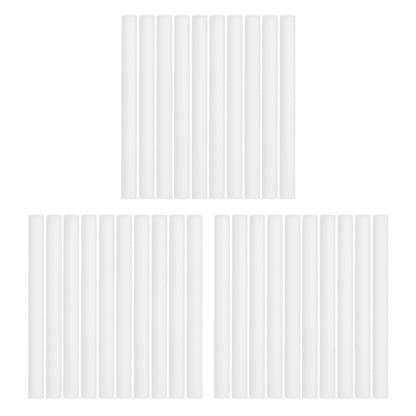 30 stk luftfukter bomullspinne filter erstatning forstøver aroma diffuser deler 8x100mm
