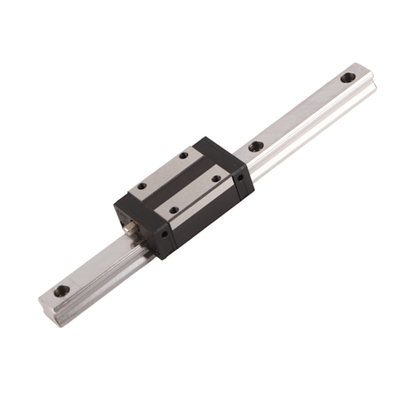 Linjär styrningsskena Linjärlager Slider Kit Kullager Stålblock för 3D-skrivare och CNC-delar 200mm
