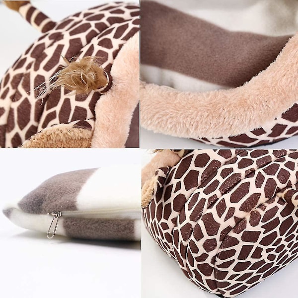 Bunny Seng Marsvin Skjulested Hytter Tilbehør Habitat, Xl, Giraffe