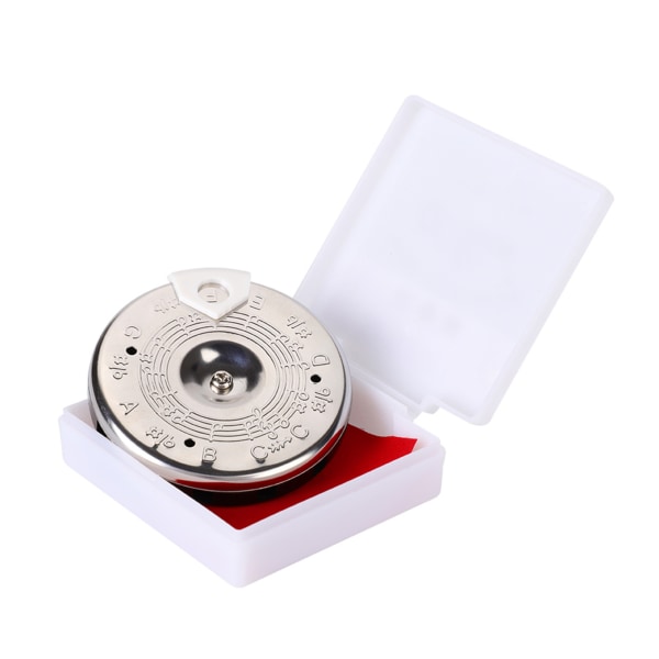 Sensitive Chromatic 13 Pitch Pipe Tuner C-C Tuning Tool med etui Instrumenttilbehør