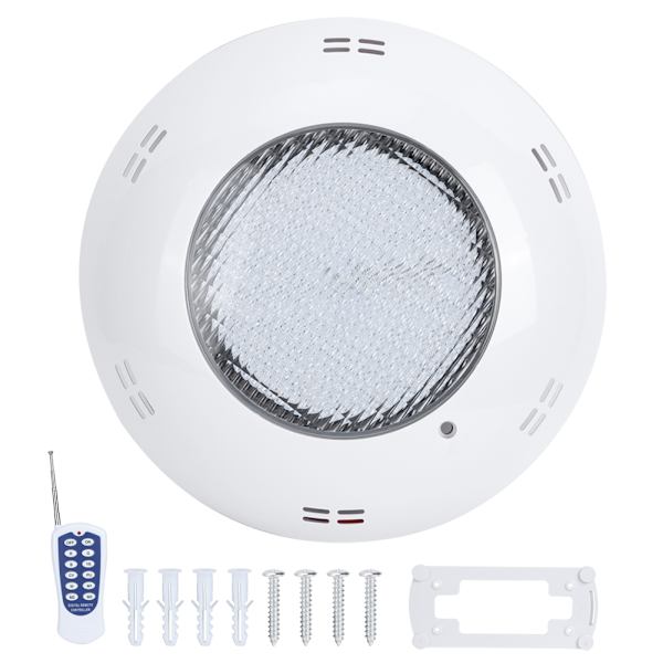 18W 159LED swimmingpool lys IP68 Vandtæt fjernbetjening dekorative lamper AC12V