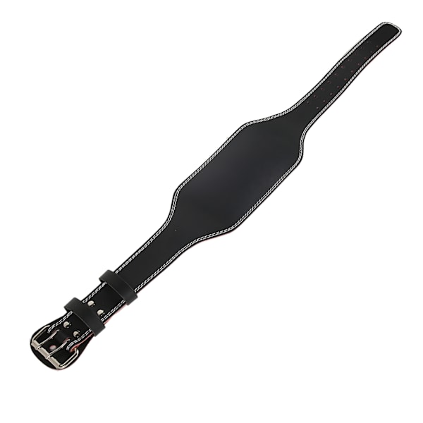 Painonnostohihna Pehmeä PU Vähennä painetta Vahva Tuki Waist Trainer Fitness Belt Musta M