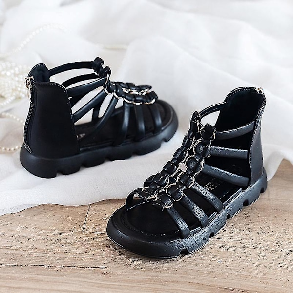Fashion Roman halkfria flicksandaler31 svart