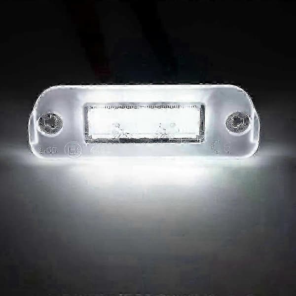 2 stk. LED-nummerpladelys til Mercedes Benz W251 W164 X164 R ML GL 2005-2012 modeller, Canbus bagnummerpladelys