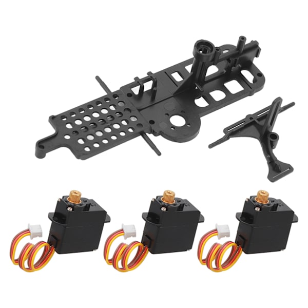 RC helikopter servo svamp pude skrue opgradering tilbehør pakke til WLtoys XK K110 K110S fjernbetjening helikopter