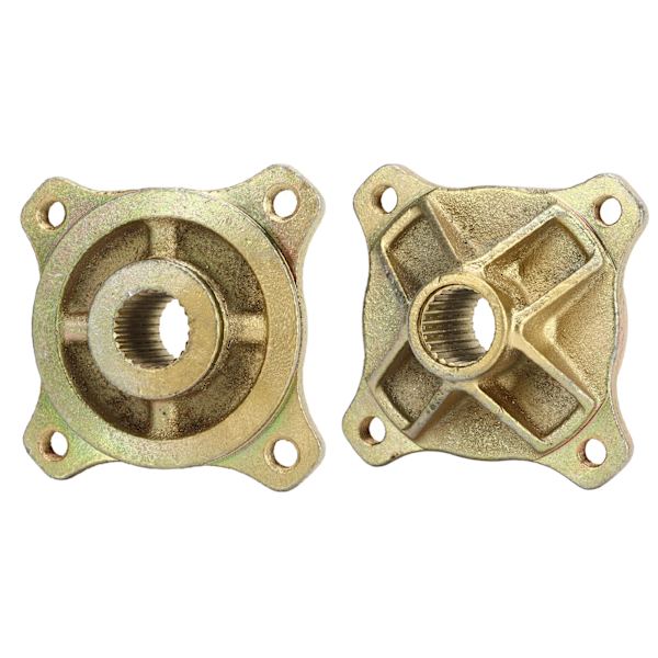 1 par 4-bult 24T splines bakaxel navhjul 25mm för 125cc 150cc 200cc Go Kart ATV Quad