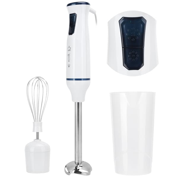 Multifunktionel 3-i-1 elektrisk stavblender, æggepisker, foodprocessor, EU-stik 220V