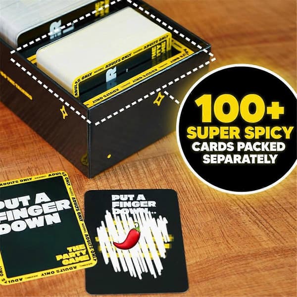 Put A Finger Down - The Viral Game Everyone's Talking About - Fun Card Game for Adults & Ideas