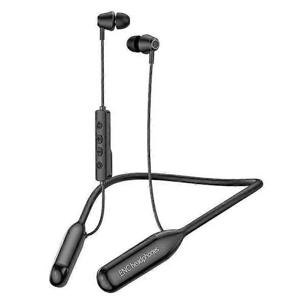 A20 Urheilu Bluetooth-kuulokkeet Riippuva Kaula Langaton Melunvaimennus Miehille Ja Naisille-Y ZD B2 Musta