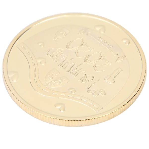 Jag överlevde 2020 minnesmynt dubbelsidigt mynt minnesmynt gåva för samlare (guld)