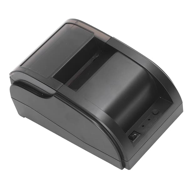 Restaurant POS termisk printer automatisk skæring Bluetooth USB termisk kvitteringsprinter 60-80 mm/s EU-stik 100-240V