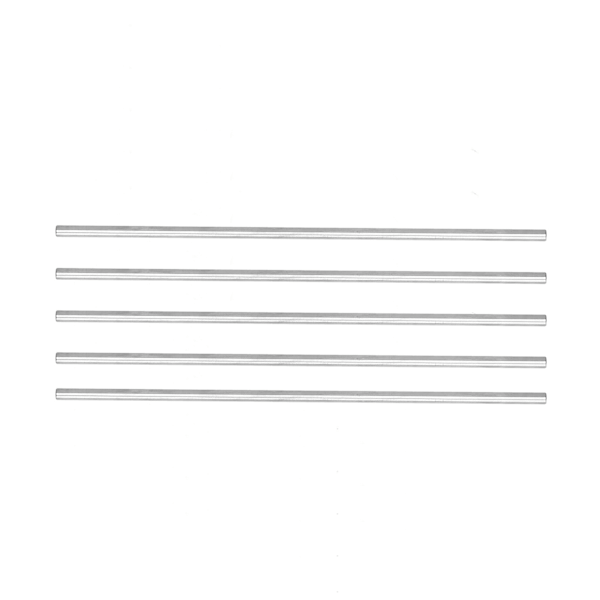 5kpl ruostumattomasta teräksestä valmistettu pyöreä suora akselitanko 6 mm set robottilelulle DIY4100-0006-0250