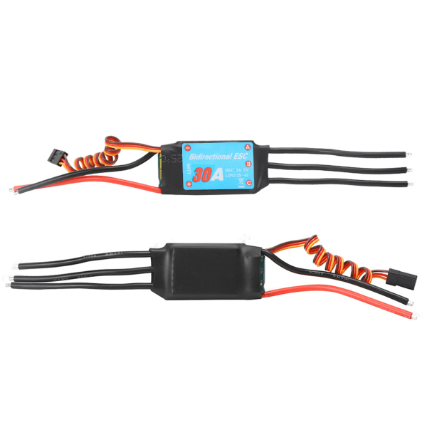Envejs børsteløs ESC elektronisk hastighedsregulator til RC bil skib undervands propel (30A ) 30A