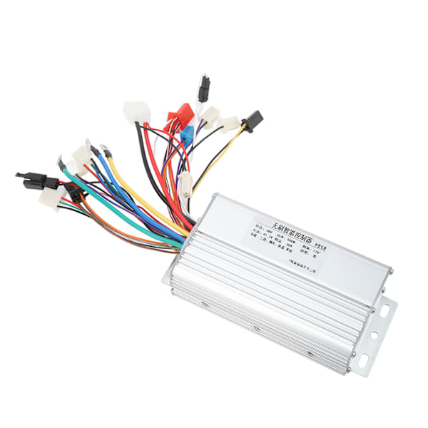 48V 500W Borstlös Controller Aluminiumlegering Elektrisk Cykel Borstlös Motorkontroller för Elektrisk Cykel Scooter