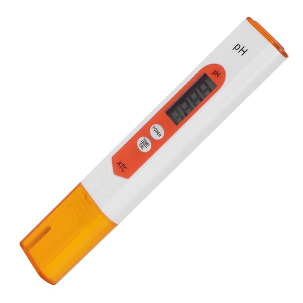 Bärbar PH-testare Vattenkvalitetsanalysator för vattenbruk och akvarium med temperaturdisplay