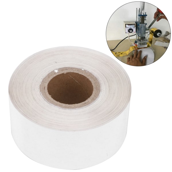 Varmstämpling Folie Papper Läder Tyg Paket Box Gör-det-själv dekoration Tillbehör 3 cm Bredd 120 Meter/ RollWhite