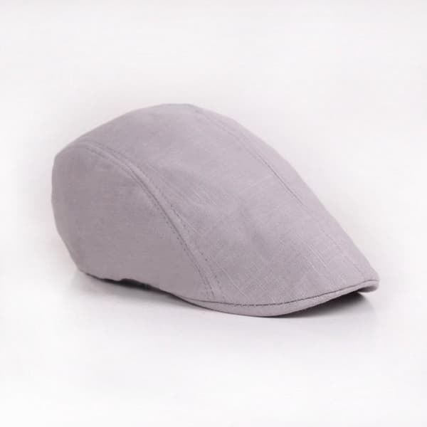 Paradise Bomulds Flat Cap til Mænd - Bomulds Ivy Flat Caps med Skygge Forår-Sommer