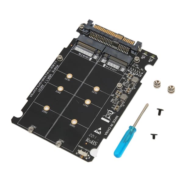 NVME U.2 - Combo NGFF M.2 SATA PCIe SSD -sovitin 40Gbps Vakaa toiminta SFF8639 SSD -sovitin emolevylle